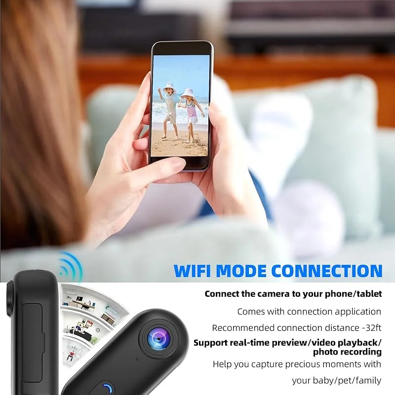 4K Mini WiFi Action Camera