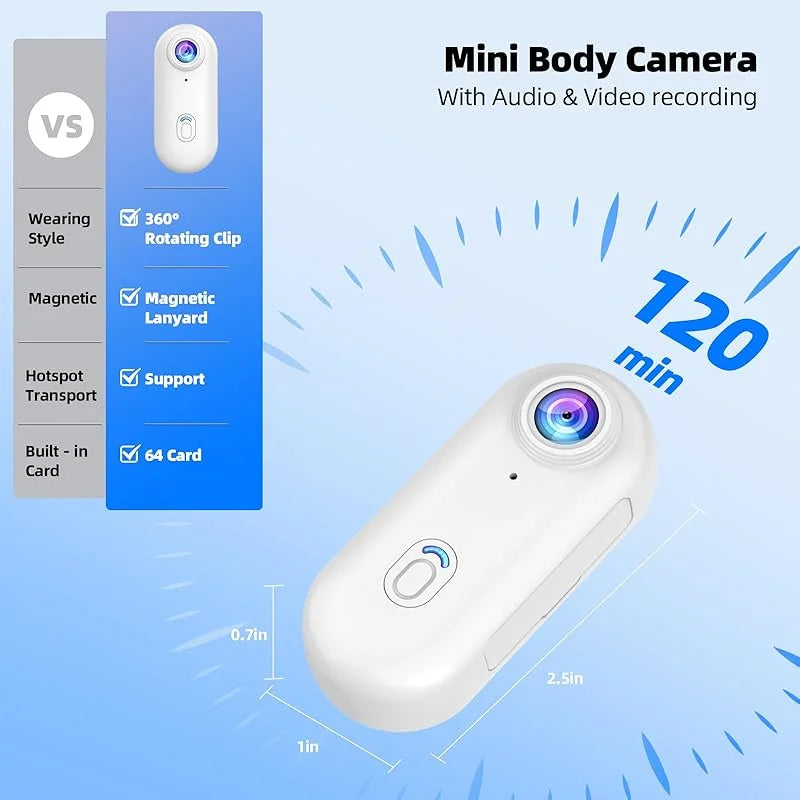 4K Mini WiFi Action Camera